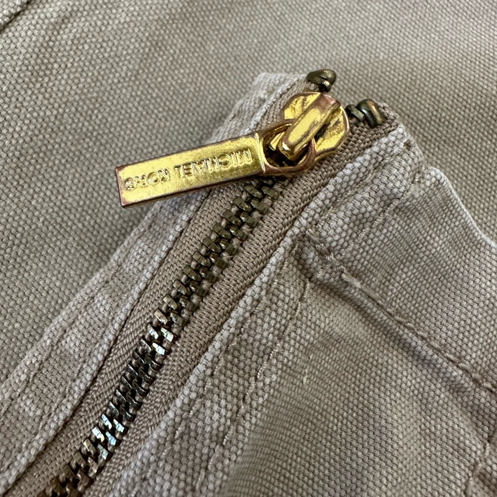 Micheal Kors| Skinny Mid Rise Beige Jeans - Picture 4 of 8
